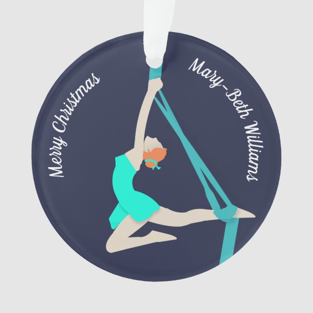 Aerial Silks Ornament (Front)