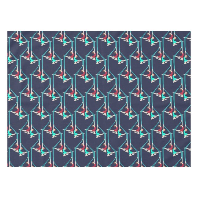 Aerial Silks Tablecloth (Front (Horizontal))