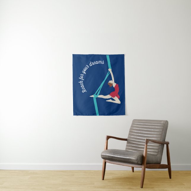 Aerial Silks Tapestry (In Situ)