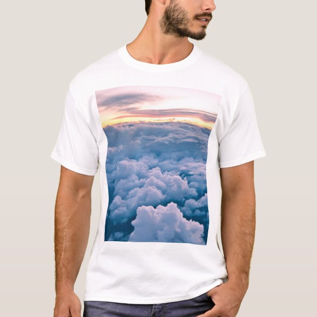 Aerial Sunset T-Shirt (Front)