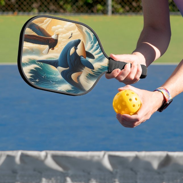 Aerial Symphony Pickleball Paddle (Insitu)