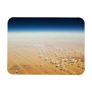 Aerial view of a desert magnet