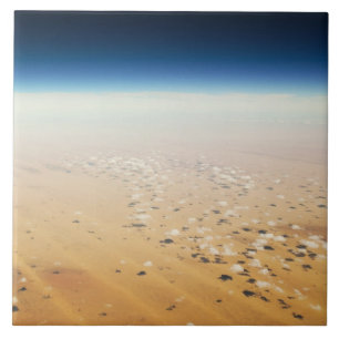 Aerial view of a desert tile