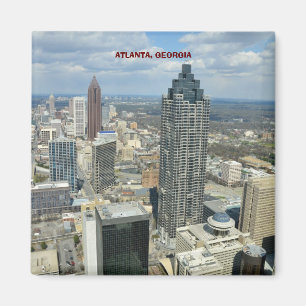 Aerial View of Atlanta, Georgia Magnet
