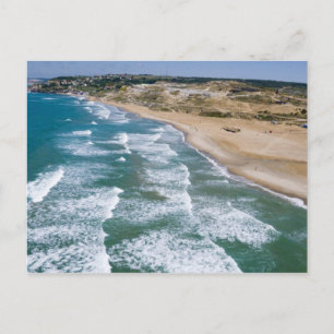 Aerial view of Black Sea coast of Istanbul, Postcard