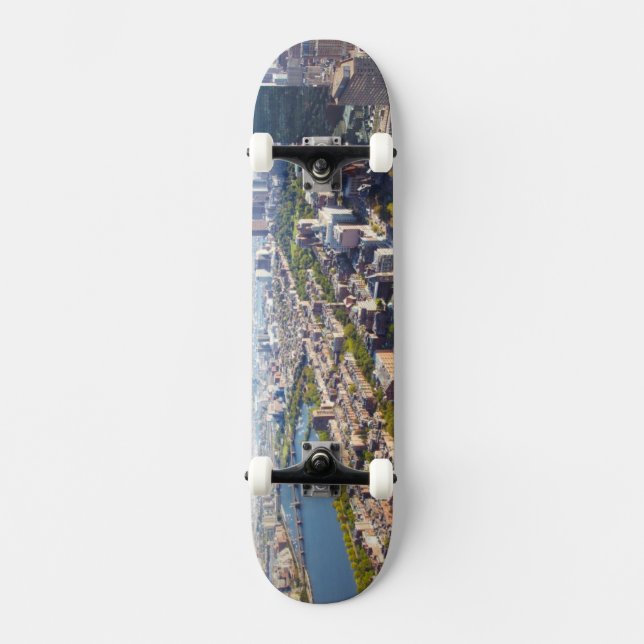 Aerial view of Boston Skateboard (Front)