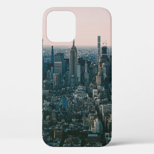 AERIAL VIEW OF CITY BUILDINGS DURING DAYTIME iPhone 12 CASE