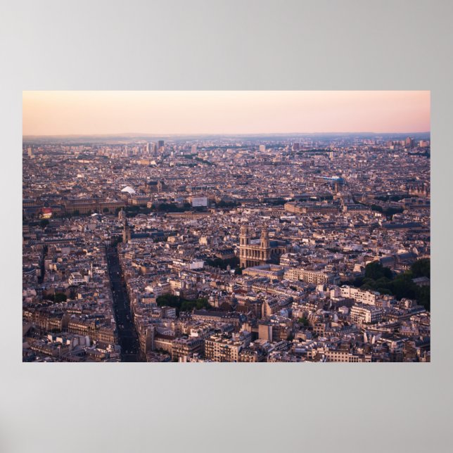 AERIAL VIEW OF CITY BUILDINGS DURING DAYTIME POSTER (Front)