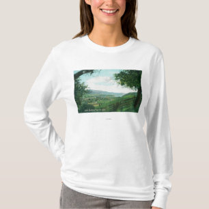 Aerial View of City from the Hills T-Shirt
