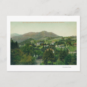 Aerial View of City, Mt Tamalpais Postcard