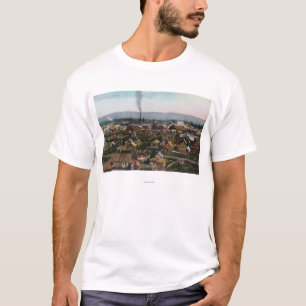 Aerial View of CityFairbanks, AK T-Shirt