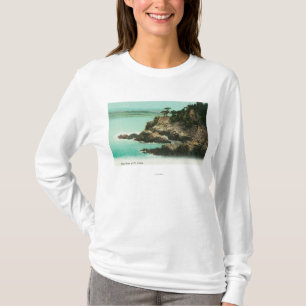 Aerial View of Eagle Dome at Point Lobos T-Shirt