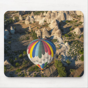 Aerial View Of Hot Air Balloons, Cappadocia Mouse Pad