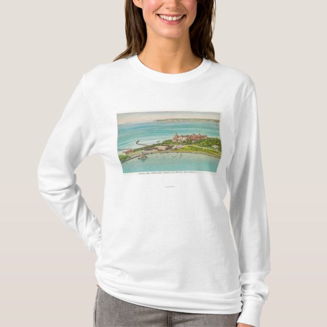 Aerial View of Hotel del Coronado T-Shirt (Front)