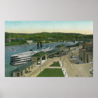 Aerial View of Hudson Navigation Dock