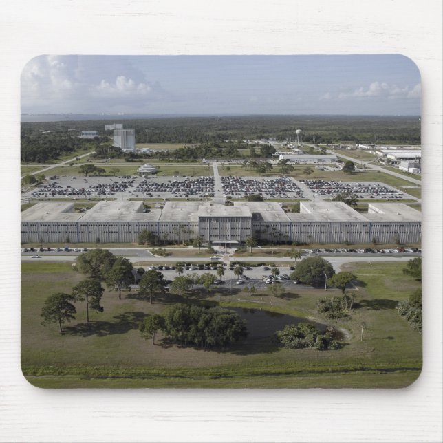 Aerial view of Kennedy Space Centre Mouse Pad (Front)
