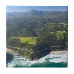 Aerial View Of Keurbooms River, Garden Route Tile