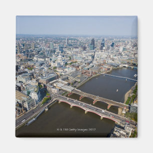 Aerial View of London Magnet