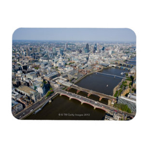Aerial View of London Magnet