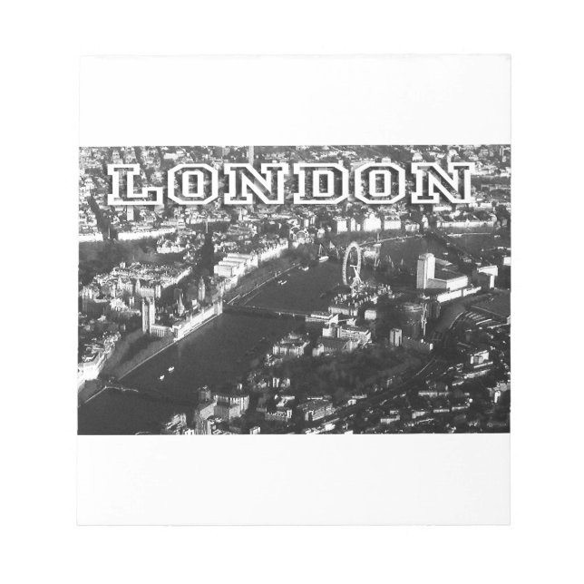 Aerial view of London Notepad (Front)
