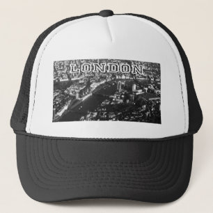 Aerial view of London Trucker Hat