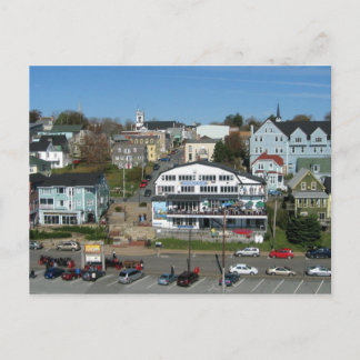 Aerial view of Lunenburg, Nova Scotia Postcard