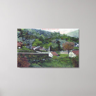 Aerial View of McCray'sCloverdale, CA Canvas Print