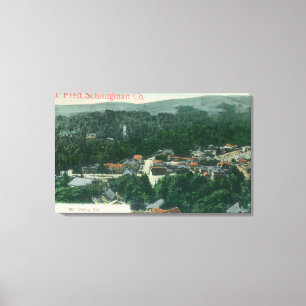 Aerial View of Mill ValleyMill Valley, CA Canvas Print