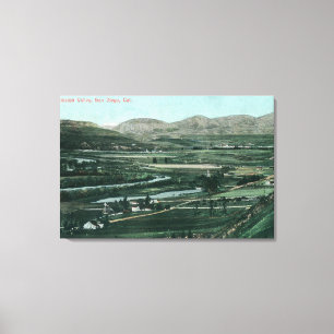 Aerial View of Mission ValleySan Diego, CA Canvas Print