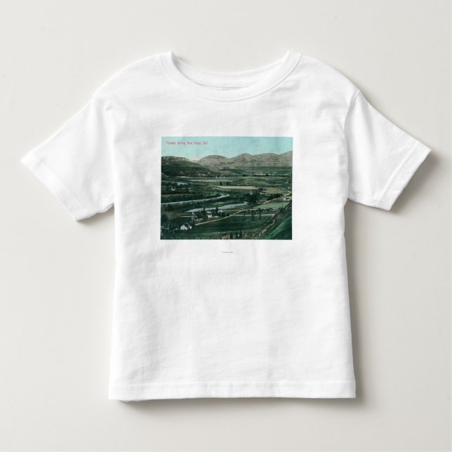 Aerial View of Mission ValleySan Diego, CA Toddler T-Shirt (Front)