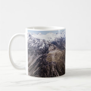 AERIAL VIEW OF MOUNTAIN RANGES COFFEE MUG
