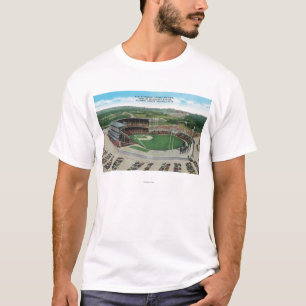 Aerial View of New Milwaukee County Stadium T-Shirt