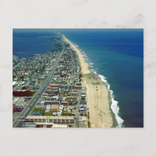 Aerial View of Ocean City Maryland Postcard