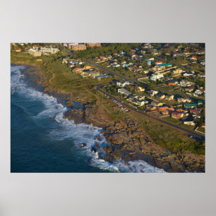 Aerial View Of Orange Rock, South Coast Poster