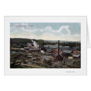 Aerial View of Paper Mills