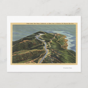 Aerial View of Point Loma Postcard
