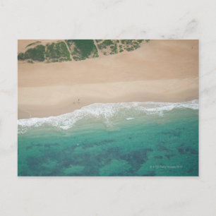 Aerial view of Sea view Beach, Port Elizabeth, Postcard