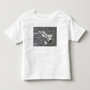 Aerial view of Space Shuttle Discovery Toddler T-Shirt