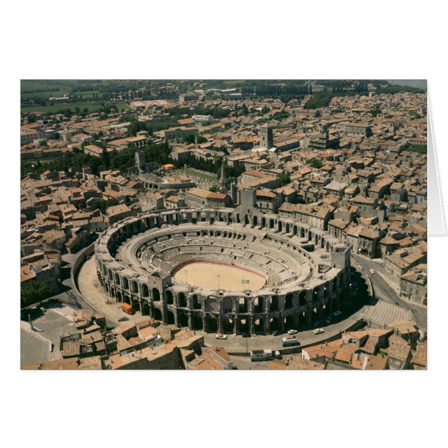 Aerial view of the amphitheatre (Front Horizontal)
