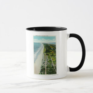 Aerial View of the Beachfront Mug