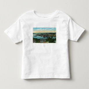 Aerial View of the Boothbay Harbour Toddler T-Shirt