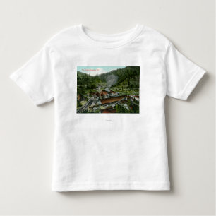 Aerial View of the Box FactoryLamoine, CA Toddler T-Shirt
