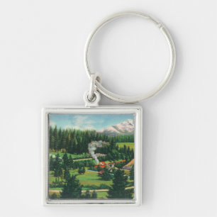 Aerial View of the Cantara Loop, Sacramento Key Ring