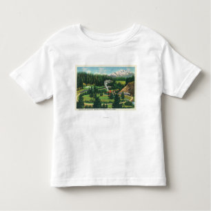 Aerial View of the Cantara Loop, Sacramento Toddler T-Shirt