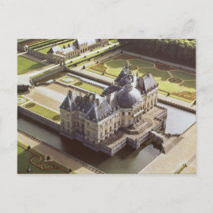 Aerial view of the Chateau, designed for Nicholas Postcard