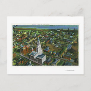 Aerial View of the City 2 Postcard