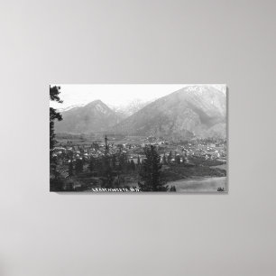 Aerial View of the City 5 Canvas Print