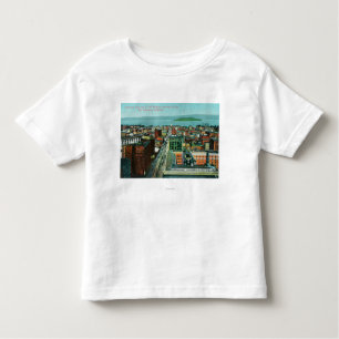 Aerial View of the City from the Call Building Toddler T-Shirt