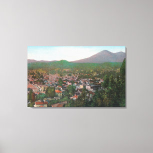 Aerial View of the CitySan Rafael, CA Canvas Print