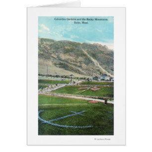 Aerial View of the Columbia GardensButte, MT